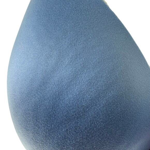 Victoria's Secret Blue Bra 34 DDD/F Lightly Lined Full Coverage Body By Victoria - Picture 8 of 11